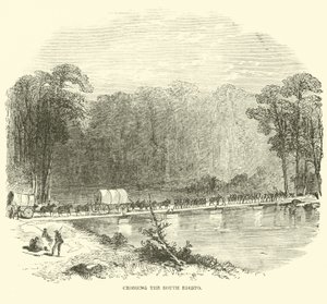 Przeprawa przez południowe Edisto, styczeń 1865 autorstwa American School