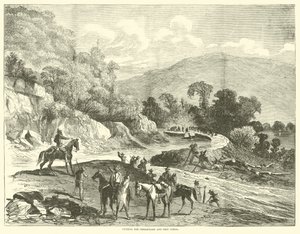 Przecięcie kanału Chesapeake i Ohio, lipiec 1864 r. autorstwa American School