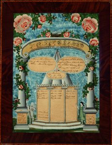 Rekord rodziny Darrow-Adkins-Wooding, 1825?32 autorstwa American School