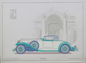 DuPont Motor Cars: Roadster, 1921 autorstwa American School