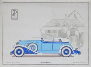 DuPont Motor Cars: Transformable, 1921 autorstwa American School