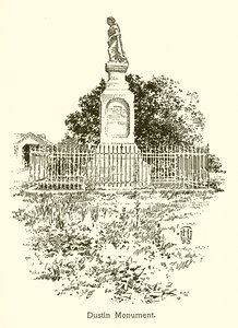 Pomnik Dustina, New Hampshire autorstwa American School