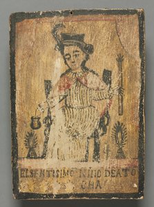 El Santo Nino de Atocha: ołtarz świętego autorstwa American School