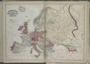Europa, 1871 autorstwa American School