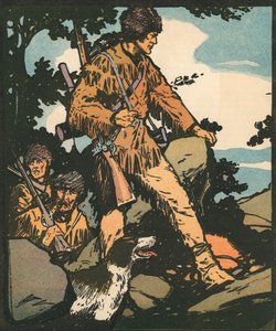 Odkrywcy: Frontierman Daniel Boone autorstwa American School