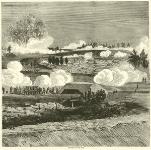 Wybuch kopalni, lipiec 1864 r. autorstwa American School