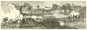 Oddziały federalne przed Jacksonem, Mississippi, lipiec 1863 autorstwa American School
