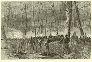 Walka na pustkowiu, maj 1864 autorstwa American School
