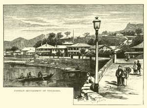Zagraniczna osada Nagasaki autorstwa American School