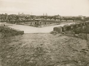 Fort Marion, St Augustine (fotograwiura) autorstwa American School