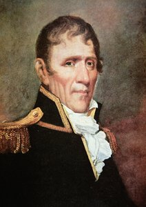 Generał Andrew Jackson (kolor lito) autorstwa American School