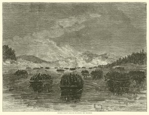 Brygada generała Hazensa schodząca z Tennessee, październik 1863 r. autorstwa American School