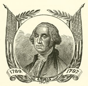 George Washington (grawerunek) autorstwa American School