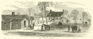 Centrala Grants, City Point, styczeń 1865 autorstwa American School