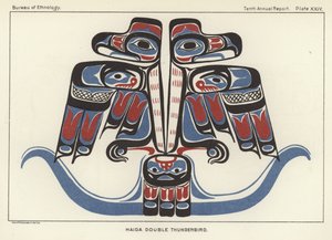 Haida podwójny thunderbird autorstwa American School