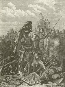 Henryk V w bitwie pod Agincourt