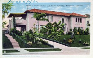 Dom Bustera Keatona i Natalie Talmadge w Hollywood, 1930 autorstwa American School