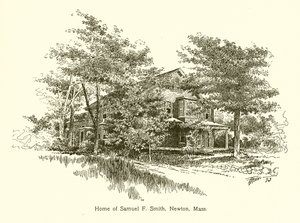 Dom Samuela F. Smitha, Newton, Mass autorstwa American School