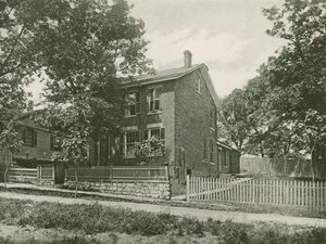 Dom Ulyssesa S Granta w 1861 r. (fotograwiura) autorstwa American School
