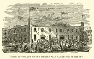 Dom w Chicago, w którym Lincoln został nazwany na prezydenta autorstwa American School