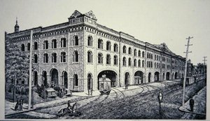 Terminal kolejowy nad rzeką Hudson, Nowy Jork autorstwa American School