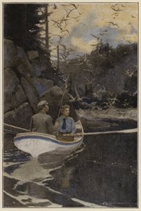 Ilustracja do Days Off and Other Digressions (kolorowa litografia) autorstwa American School