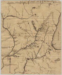 Kampania indyjska 1832: Mapa kraju, 1832