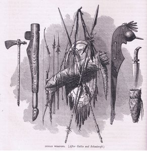 Broń indyjska, ilustracja z pubu Cassell