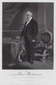 James Buchanan (Grawerowanie) autorstwa American School