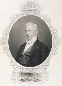 James Buchanan, z „Historii Stanów Zjednoczonych”, tom. II, Charles Mackay autorstwa American School