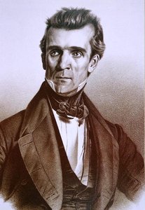 James Knox Polk (1795-1849) (lito) autorstwa American School