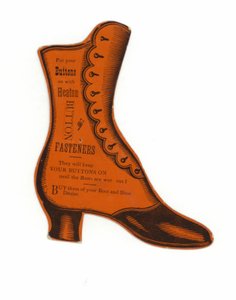Buty damskie z zapięciem na guziki autorstwa American School