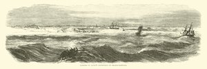 Lądowanie Ekspedycji Banksa na Brazos Santiago, listopad 1863 autorstwa American School
