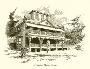 Livingston Manor House, Waszyngton w Nowym Jorku autorstwa American School