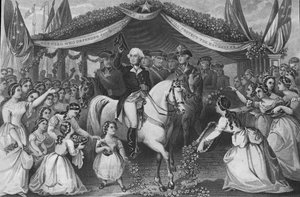 Generał major George B. McClellan, wyd. 1861 (rycina) autorstwa American School