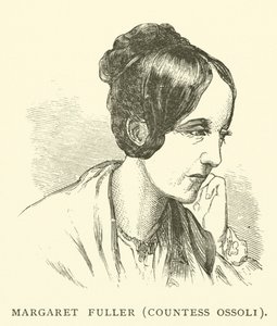 Margaret Fuller, hrabina Ossoli, amerykańska dziennikarka i działaczka na rzecz praw kobiet (rycina) autorstwa American School