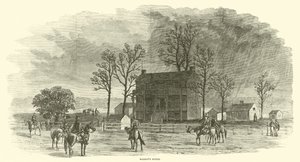 Dom McLeansa, kwiecień 1865 autorstwa American School