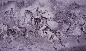 Wojna meksykańsko-amerykańska (1846-48), bitwa pod Buena Vista autorstwa American School
