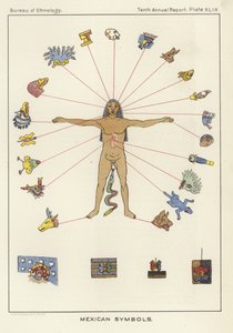 Meksykańskie symbole autorstwa American School