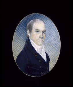 Miniatura Williama Cadogana Simesa (1773-1824), ok. 1930 r. 1810-1824 (akwarela na kości słoniowej) autorstwa American School