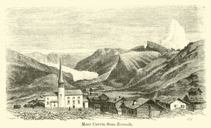 Mont Cervin z Zermalt autorstwa American School