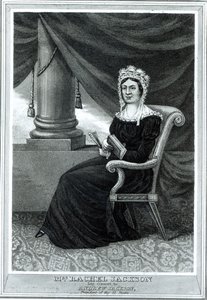 Pani Rachel Jackson, wyd. Joseph How, ok. 1850-1900 autorstwa American School