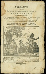 Opowieść o niewoli i opatrznościowej ucieczce pani Jane Lewis, opublikowana w 1832 r. autorstwa American School
