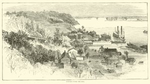 Natchez pod wzgórzem, maj 1862 autorstwa American School