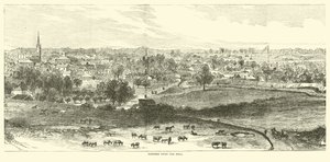 Natchez na wzgórzu, maj 1862 autorstwa American School
