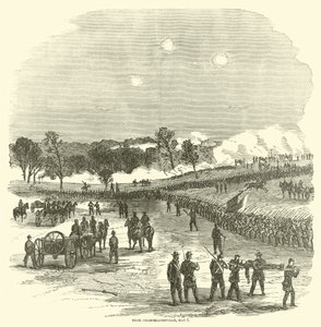 W pobliżu Chancellorsville, 1 maja, maja 1863 r. autorstwa American School