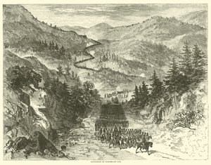 Okupacja Cumberland Gap, wrzesień 1863 autorstwa American School