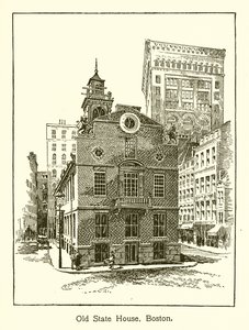 Stary Dom Stanowy, Boston autorstwa American School