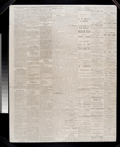 Strona z Chicago Tribune, 11 października 1871 (druk gazetowy) autorstwa American School