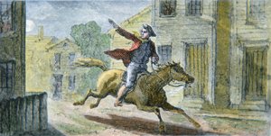 Słynna przejażdżka Paula Revere